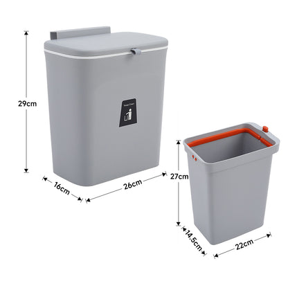 Kitchen Compost Bin Hanging Trash Can