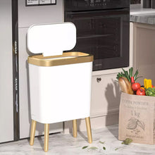 Rubbish Bin with Four Legs