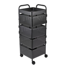 5-Tier Kitchen Storage Rack with Wheels