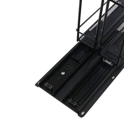 Slide-Out Metal Spice Rack for Cabinet