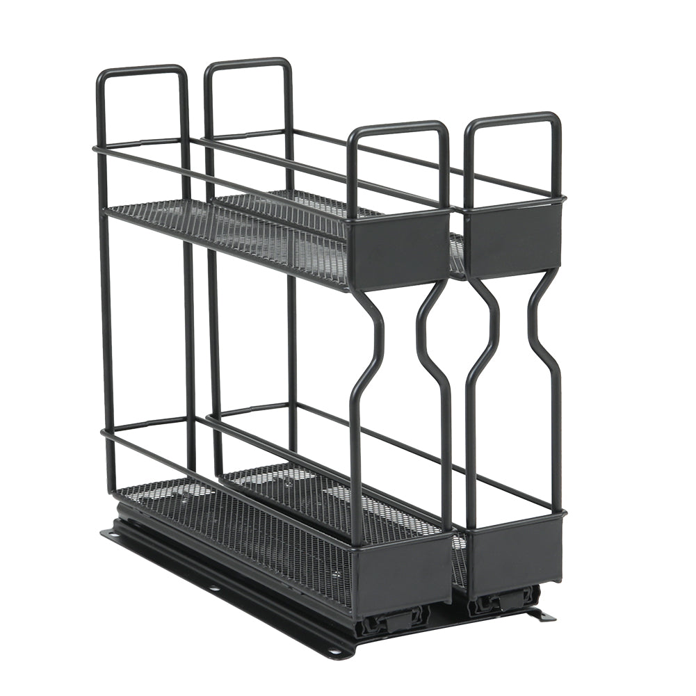 Slide-Out Metal Spice Rack for Cabinet