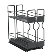 Slide-Out Metal Spice Rack for Cabinet