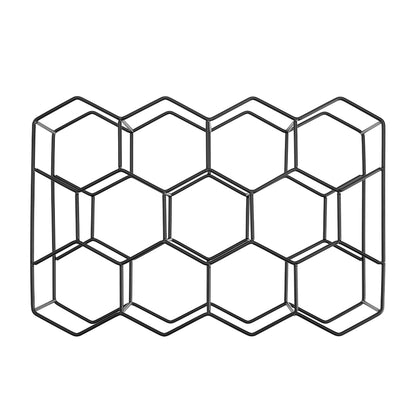 Countertop Hexagon Wine Rack