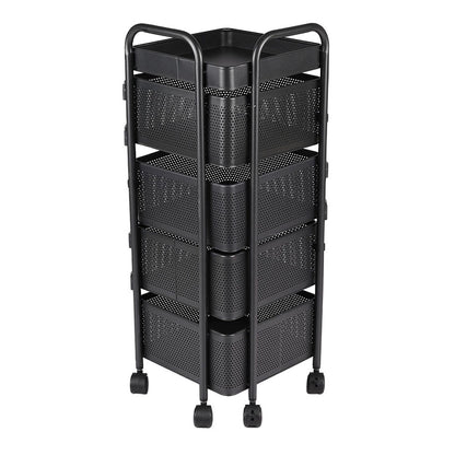 5-Tier Kitchen Storage Rack with Wheels