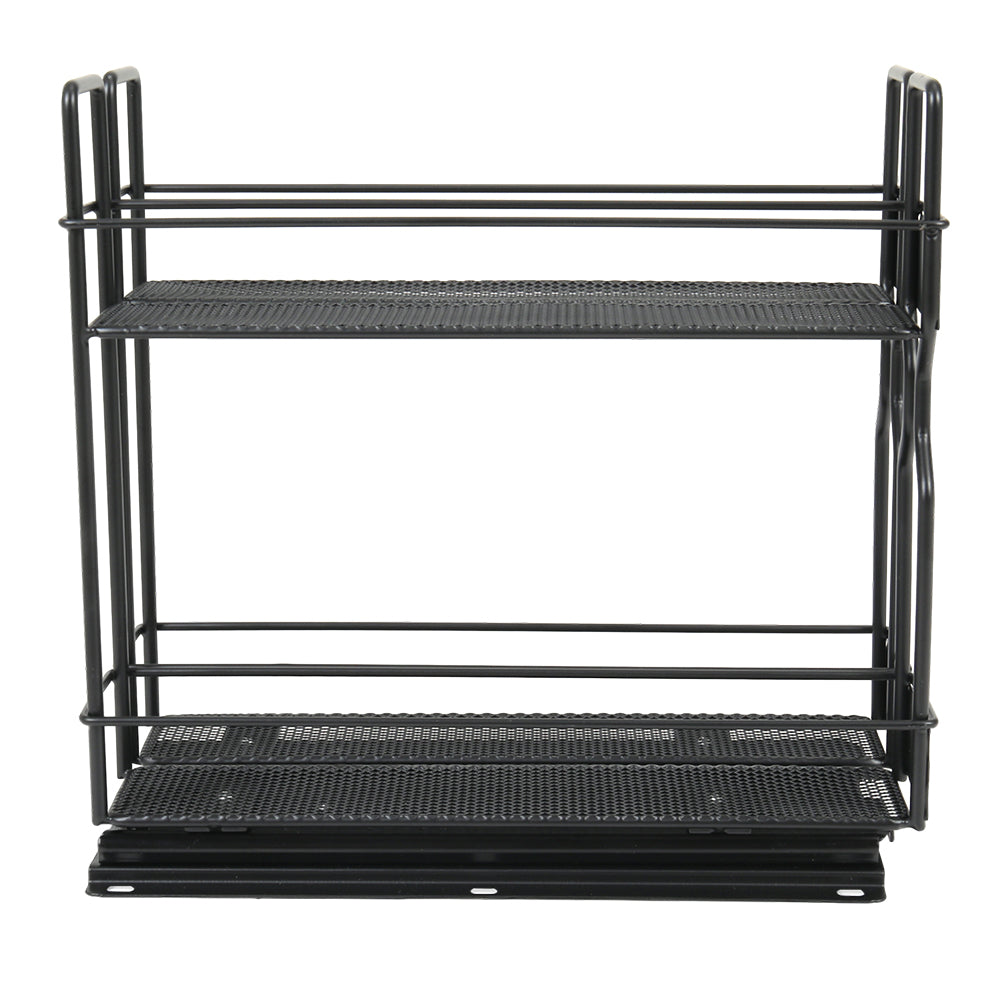 Slide-Out Metal Spice Rack for Cabinet