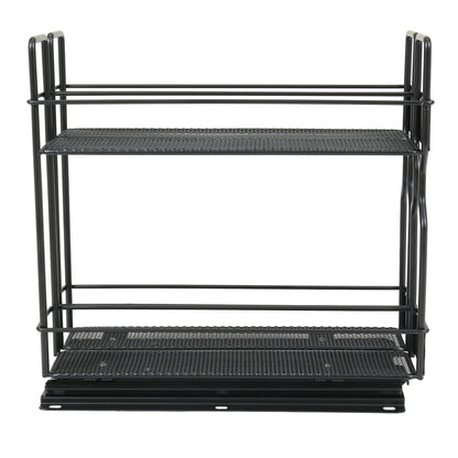 Slide-Out Metal Spice Rack for Cabinet