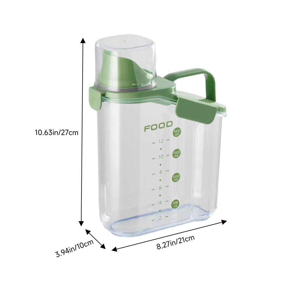 2L Dry Food Airtight Storage Container