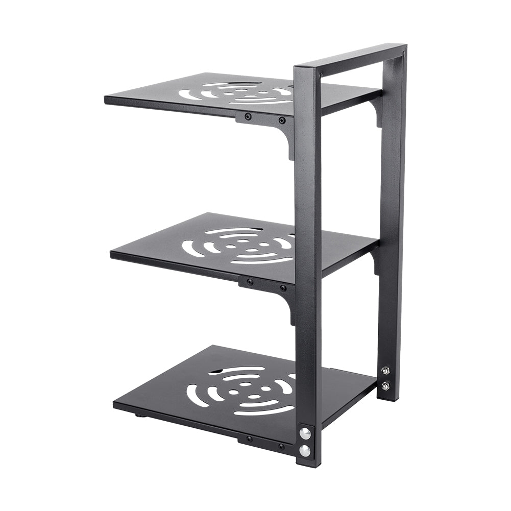 Multi-Tier Height-Adjustable Kitchen Pan Organizer Rack