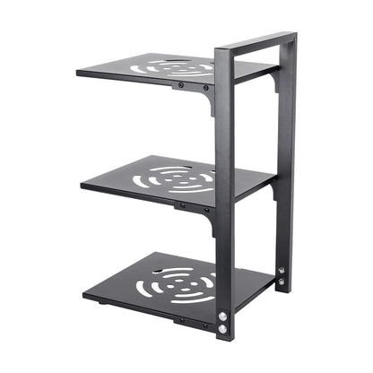 Multi-Tier Height-Adjustable Kitchen Pan Organizer Rack