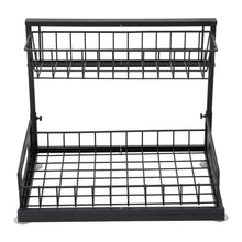 Metal 2-Tier Under Sink Sliding Organizer
