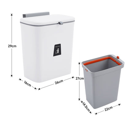 Kitchen Compost Bin Hanging Trash Can