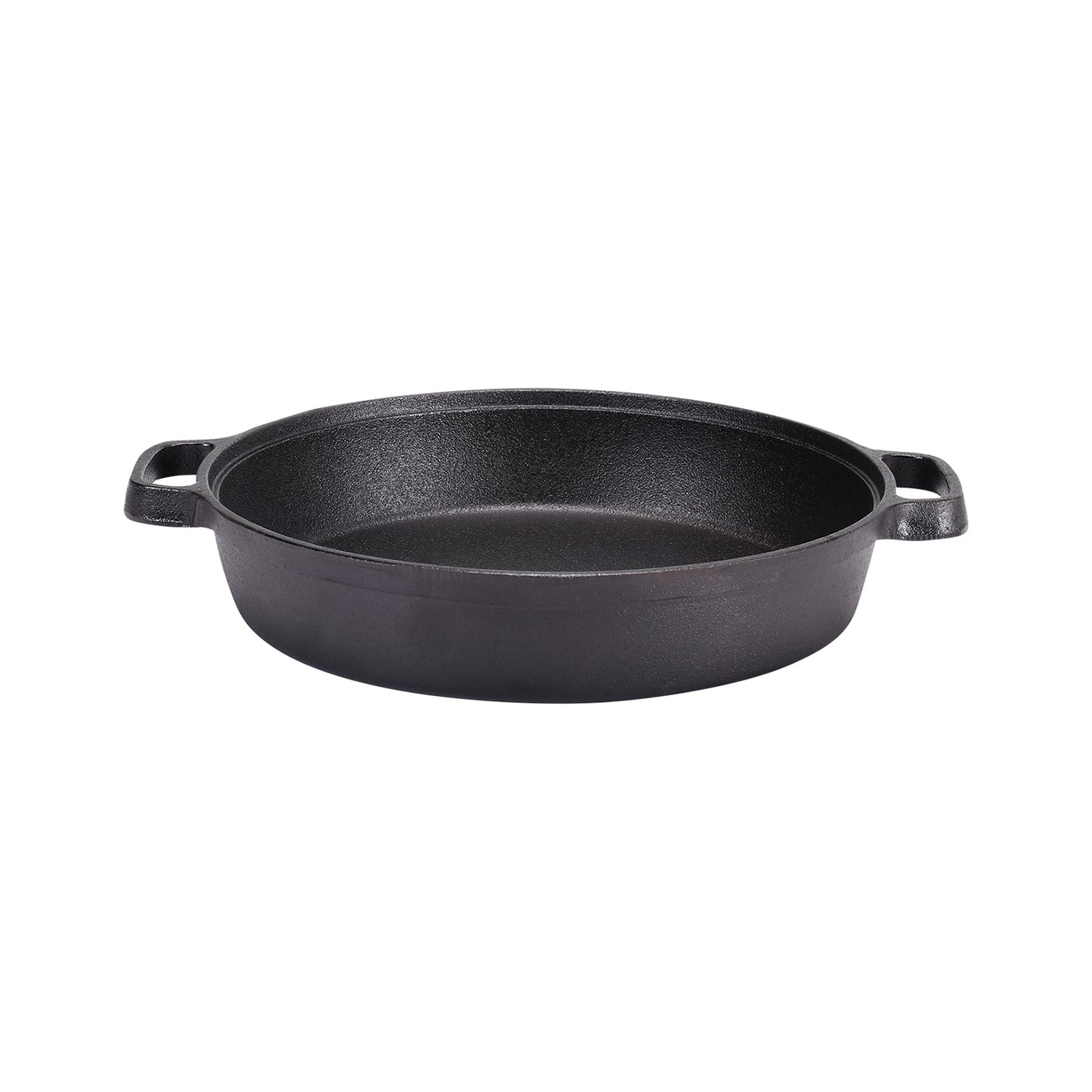 Black Pre-Seasoned Cast Iron Pan Fry Pan