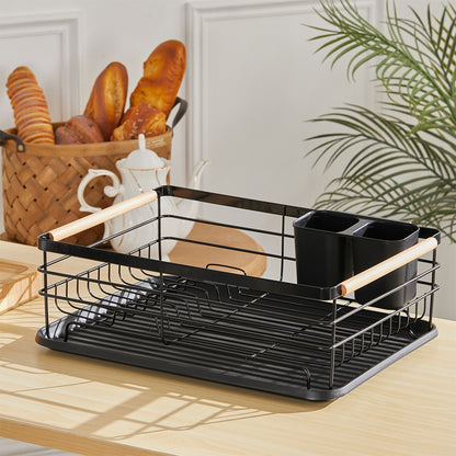 Black Iron Dish Drainer Rack