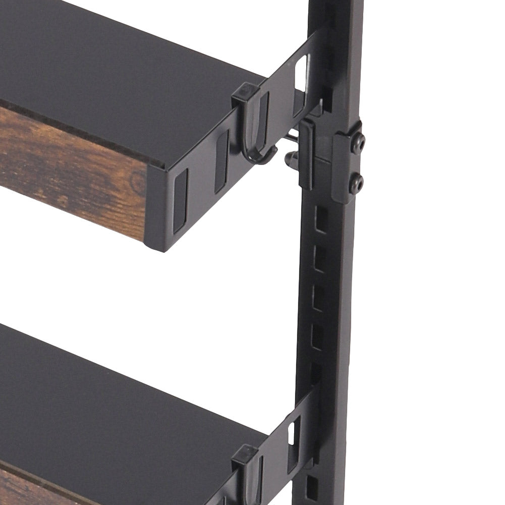 Steel and Wood Over-the-Door Kitchen Pantry Organizer