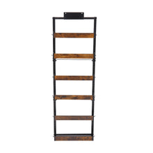 Steel and Wood Over-the-Door Kitchen Pantry Organizer