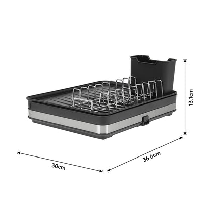 Kitchen Expandable Organizer Dish Drainer Rack
