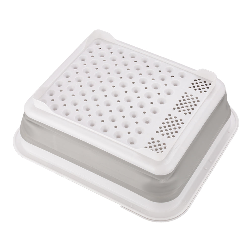 Plastic Collapsible Dish Rack Drainer