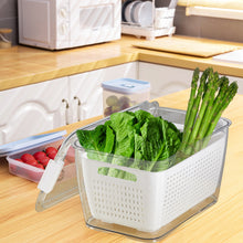 1.7L Nested Fridge Storage Container with Removable Colander