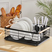 Black Iron Dish Drainer Rack