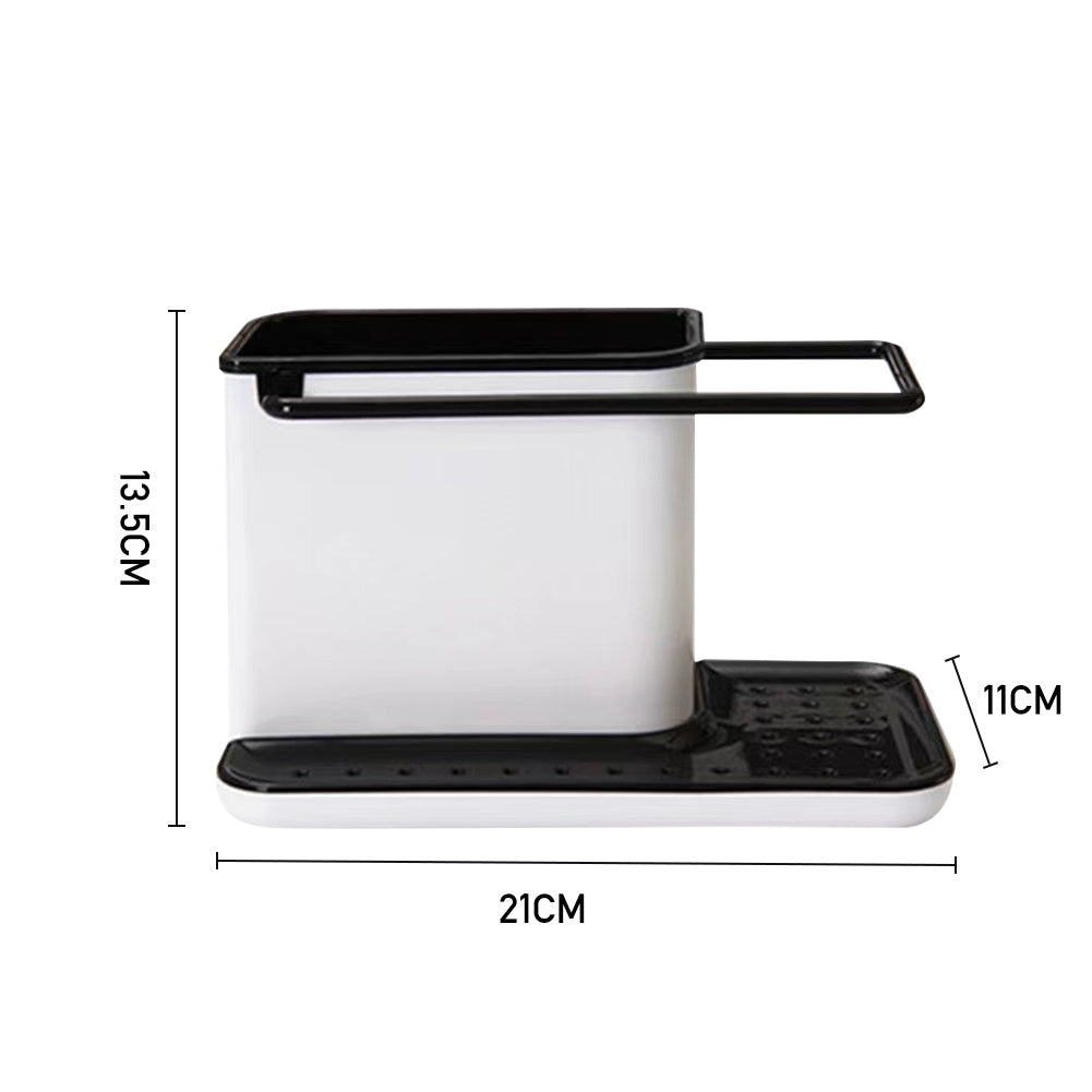 Kitchen Sponge Cloth Holder Sink Caddy Organiser