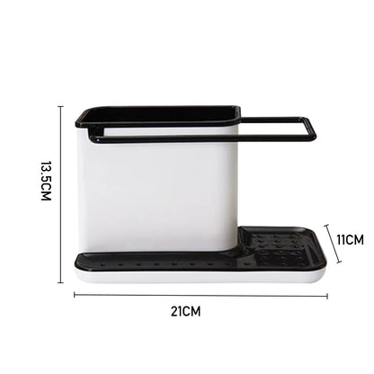 Kitchen Sponge Cloth Holder Sink Caddy Organiser