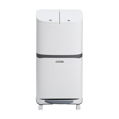 48 Litre Step on Recycling Rubbish Bin Double Layer Pedal Bin