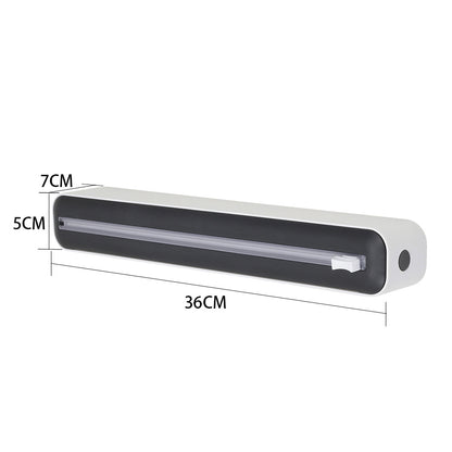 Plastic Wrap Dispenser With Cutter Household Suction Cup Cutter